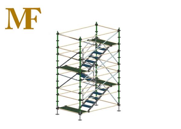 Buy cheap Frame Scaffolding Accessories Cross Brace Metal Staircase Ladder Plank from wholesalers