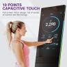 Buy cheap Max 1920x1080 Resolution 32" Fitness LCD Mirror Screen High Brightness from wholesalers