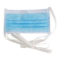 Buy cheap Blue White Medical Use Non Woven 3ply Face Mask With Tie On product
