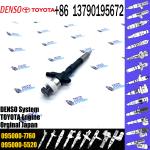 Diesel Common Rail Injector Fuel inyector 23670-30300 23670-0L010 095000-7760