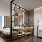 Marriott 5 Star Hotel Modern Style Standard King Size Bedroom Furniture
