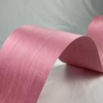 Recycled Coloured Pink Wood Veneer Harmless UV Resistant With Waterproof Glue