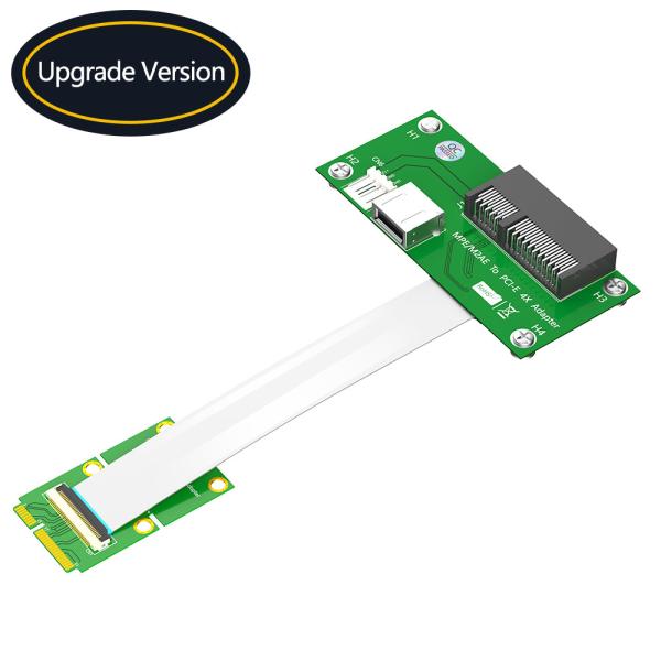 Buy cheap long Shielded Mini PCI-E Express X4 USB Riser Cable Card Horizontal from wholesalers