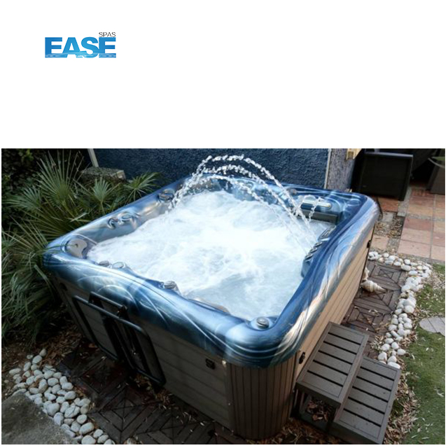 Spacious 6 Person Hot Tub Whirlpool Hydro Massage For Ultimate Relaxation