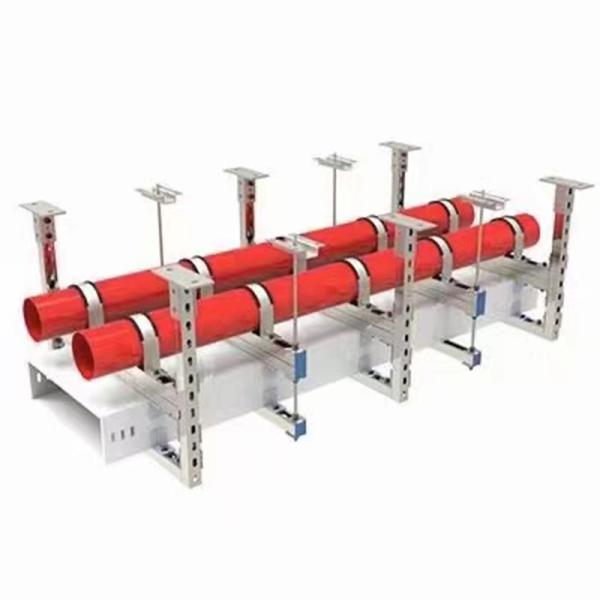 Buy cheap Silver Heavy Duty Seismic Pipe Supports Load Capacity 500kg Enhanced Durability from wholesalers