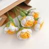 Buy cheap Handmade Crochet Gradient Rose Artificial Flowers, Floral Decor, Hyper-Realistic Blooms for Festive Gifting from wholesalers