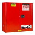 Red Paint Ink Chemical Hazardous Storage Cabinet for storing Paint,Ink