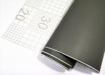 Solid Color Easy Peel Off Wallpaper Washable Gray Removable Wallpaper