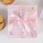Flower ribbon, hot stamping ribbon, baking gift box packaging, printing floral