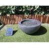 Buy cheap Max Flow 200L/H Solar Water Fountain with Sandstone Bowl Outdoor Water Pump 8V/1W from wholesalers