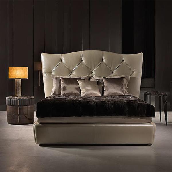 Buy cheap Divan Platform Full Upholstered King Size Bed Modern Bedroom Furniture Sets from wholesalers