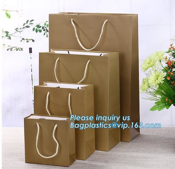 china custom design luxury shopping gift paper carrier bag template,Luxury Kraft Brown Paper Shopping Gift Jewelry Paper