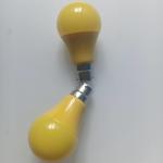 E26 LED Bulb Light 9W with Yellow Light 580nm, Flicker Free, 50000 Hours
