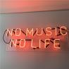 Buy cheap Red pink Valentines Tattoo Neon Sign Board For Home Bar 7.5kv from wholesalers
