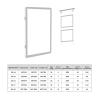 Buy cheap Acrylic High Brightness Crystal Light Box KWS-AP-20 Backlit A4 Light Box 5.76W from wholesalers