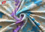 Embossed Print 100% Polyester Minky Plush Fabric Super Soft Velboa Material
