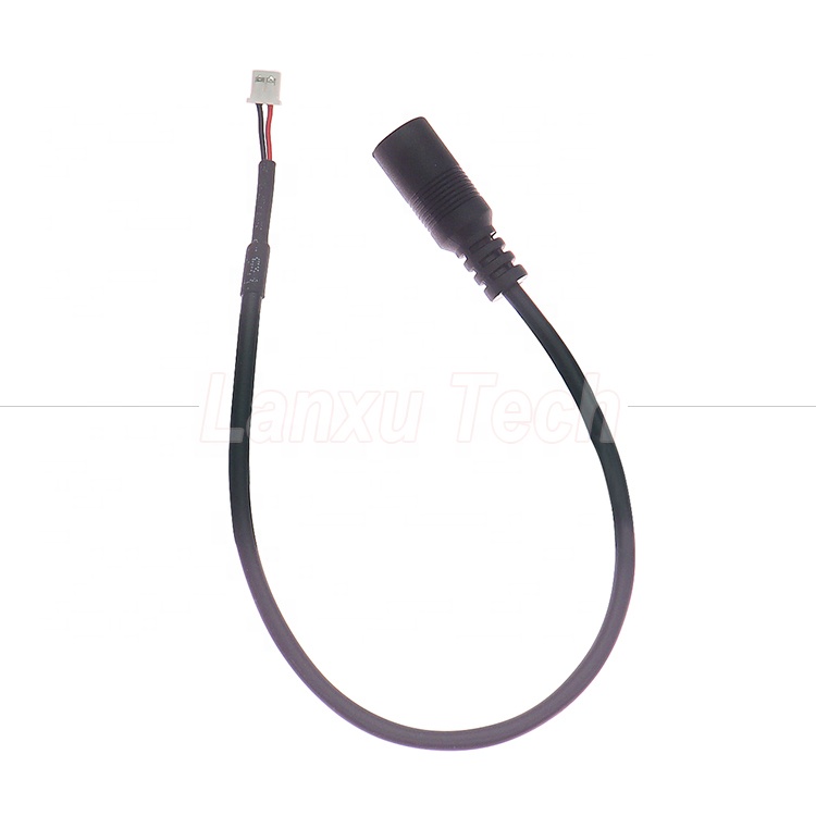DC Male Female 5.5x2.1mm 5.5x2.5mm 3.5x1.35mm 4.0x1.7mm Barrel Jack to JST XH SH VH PH 1.0mm 2.0mm Pitch Connector Cable