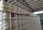 Galfan Coated Collapsible Defensive Barrier Military Rapidly Construct Blast