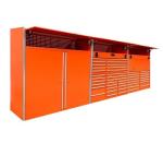 Multifunctional Tool Cabinet Heavy Duty Stainless Steel Work Bench with Aluminum