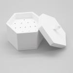 Buy cheap Hexagon Shape Recyclable White Cardboard Tube Boxes For Cosmetic Gift from wholesalers