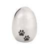 Buy cheap Waterproof Pet Urns Egg Shape Eco - Friendly Silver / Black / Rose Gold Color from wholesalers