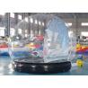 Buy cheap Inflatable Snow Globe Christmas Decoration Transparent Dome Bubble Tent With Air Blower from wholesalers