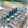 Buy cheap 3mm~18mm Panel Thick Glass Lined Bolted Steel Tanks for Industrial Wastewater Storage from wholesalers