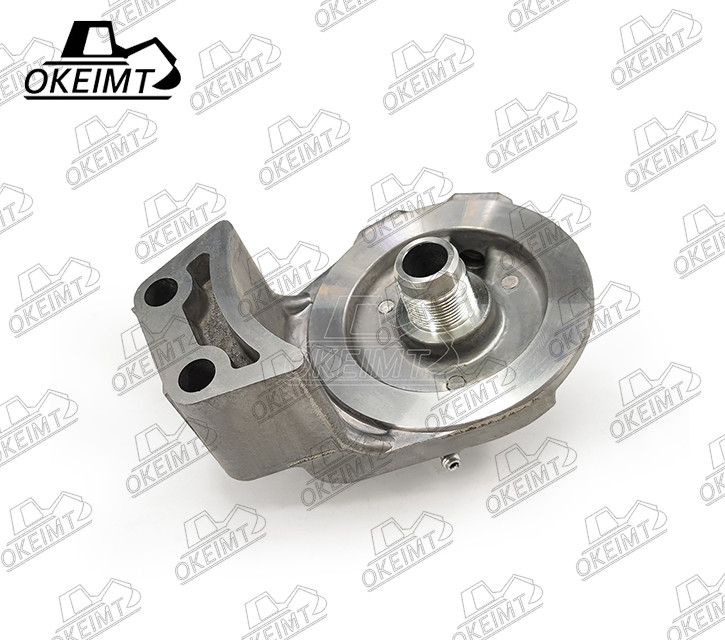 6D16 ME072907 Fuel Filter Head Aluminum For Excavator Engine
