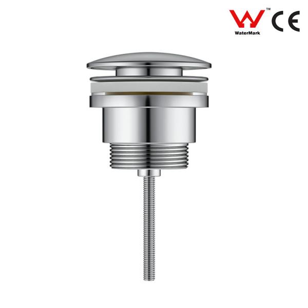 Buy cheap Floor Mounted Push Down Sink Drain , Corrosion Resistant Pop Up Sink Drain from wholesalers