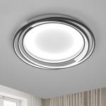 Modern Creative Wrought Iron Ceiling Lights Atmosphere Living Room ring Ceiling