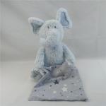 Children Gift Blue Elephant Baby Playing Toys Musical Movement Stuffed Elephant