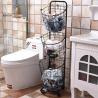 Buy cheap H1060mm Dirty Clothes Laundry Basket , Anti Corrosion Metal Wire Laundry Basket from wholesalers