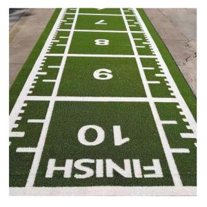 China 15mm Indoor Synthetic Gym Artificial Turf Customized Monofilament Curly on sale