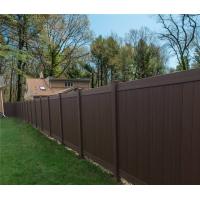 Buy cheap Rigid White Privacy Two-tone Vinyl Fence For Yard Fence Home Sercurity Picket product