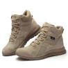 Buy cheap High-quality men's shoes wear-resistant non-slip tactical single boots men's desert tactical boots from wholesalers