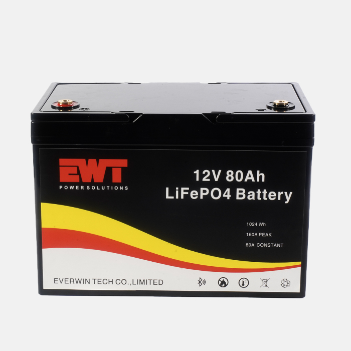 Energy Storage 12V IFR32700 Lithium Ion LFP Battery Pack 12.8V 80Ah Lithium Iron Phosphate Battery for Outdoor Camping