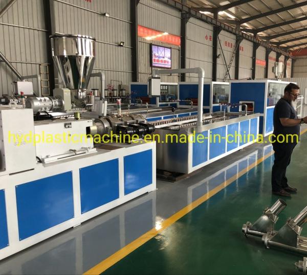 Buy cheap SJSZ 51/105 WPC Wall Panel Machine 300mm PVC Foam Board Extrusion Line from wholesalers