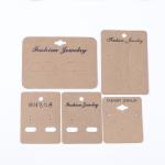 Thick Paper Custom Jewelry Display Cards Paper Card Printing For Jewelry Display