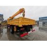 Buy cheap Dongfeng 190hp Engine Truck Mounted Crane 8 Ton Crane Truck For Transportation from wholesalers