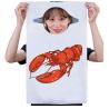 Buy cheap Manufacturer Custom Non Woven Restaurant Bib Adult Crab Lobster Aprons Seafood Disposable Lobster Bibs With Logo from wholesalers
