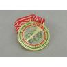 Buy cheap Egg Hunt Triathlon Ribbon Medals , 3.0mm Copper Plating With Full Color Ribbon from wholesalers