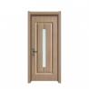 Buy cheap Lamination Lacquer Interior Doors , Waterproof Glass Modern Wood Door from wholesalers