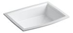 Vitreous White Bathroom Bowl Sinks , Unique Wall Mount Bathroom Sink Replacement