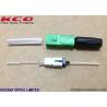 Buy cheap 0.9mm Splice On Fiber Optic Fast Connector SC/APC SOC Field Assembly FTTH 0.2dB from wholesalers