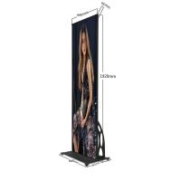 Buy cheap 320x160mm Stations Led Poster Stand With Cascade Connection product