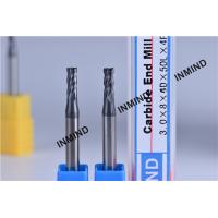 Buy cheap 3mm , AlTiN Coating , Square End Mill , 4 Flute , end milll cutter , 50mm Length product