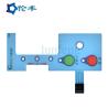 Buy cheap PET LED Membrane Keypad 3M468 Blue Home Graphic Overlay Membrane from wholesalers