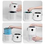 HOMEFISH Smoke Pm2.5 Negative Ion Desktop Cleaner Air Purifier