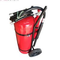 Buy cheap 30 KG DCP Fire Extinguisher , Powder Coating Red Fire Extinguisher Trolley Units product