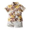 Buy cheap Short Sleeved Children's Outfit Sets Summer Shorts Cotton Kids Clothing from wholesalers